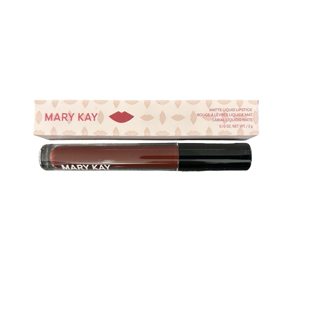Mary Kay Matte Liquid Lipstick Red Noir #220392. NIB NOS